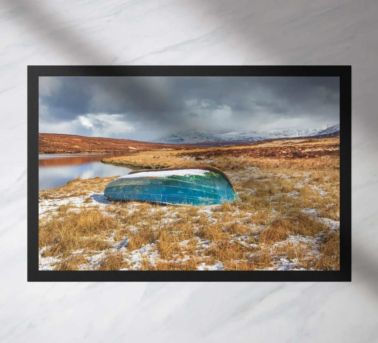 Barca blu zerbino da Dave Hare Photography