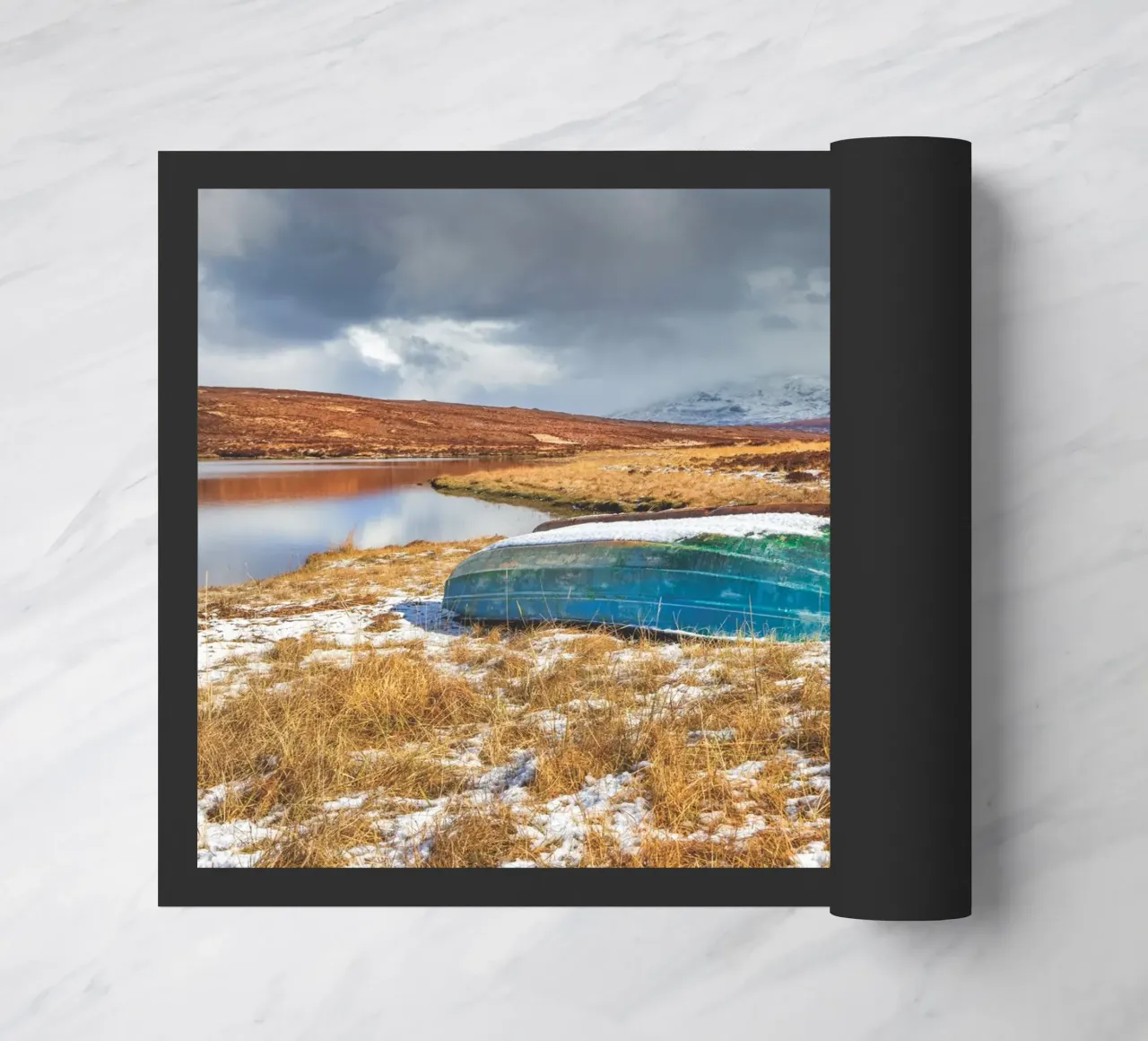 Barca blu zerbino da Dave Hare Photography