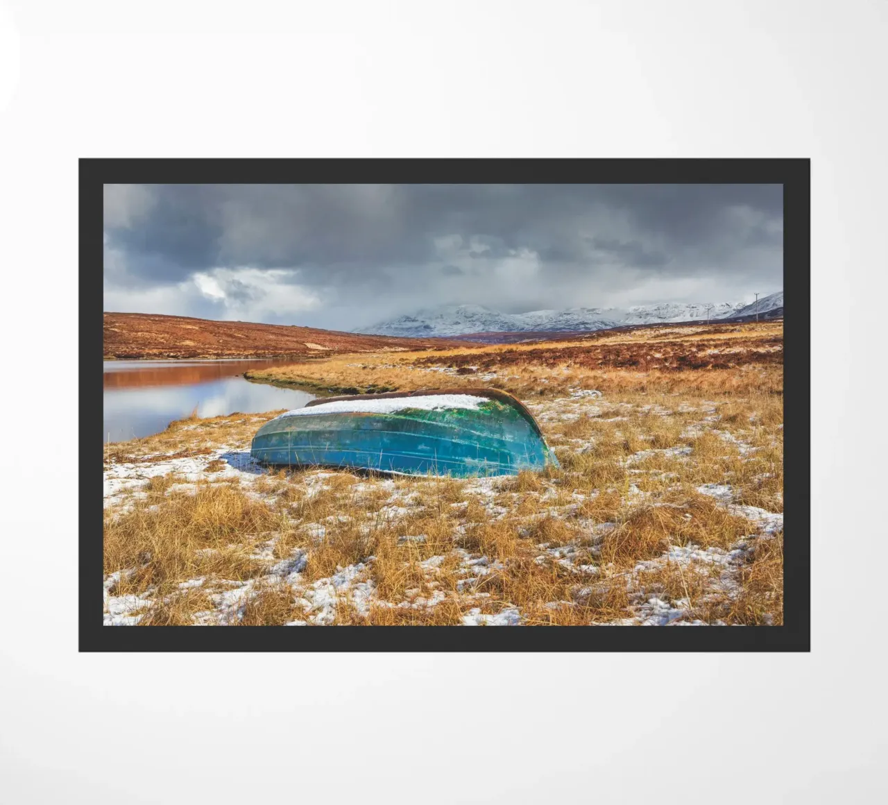 Barca blu zerbino da Dave Hare Photography