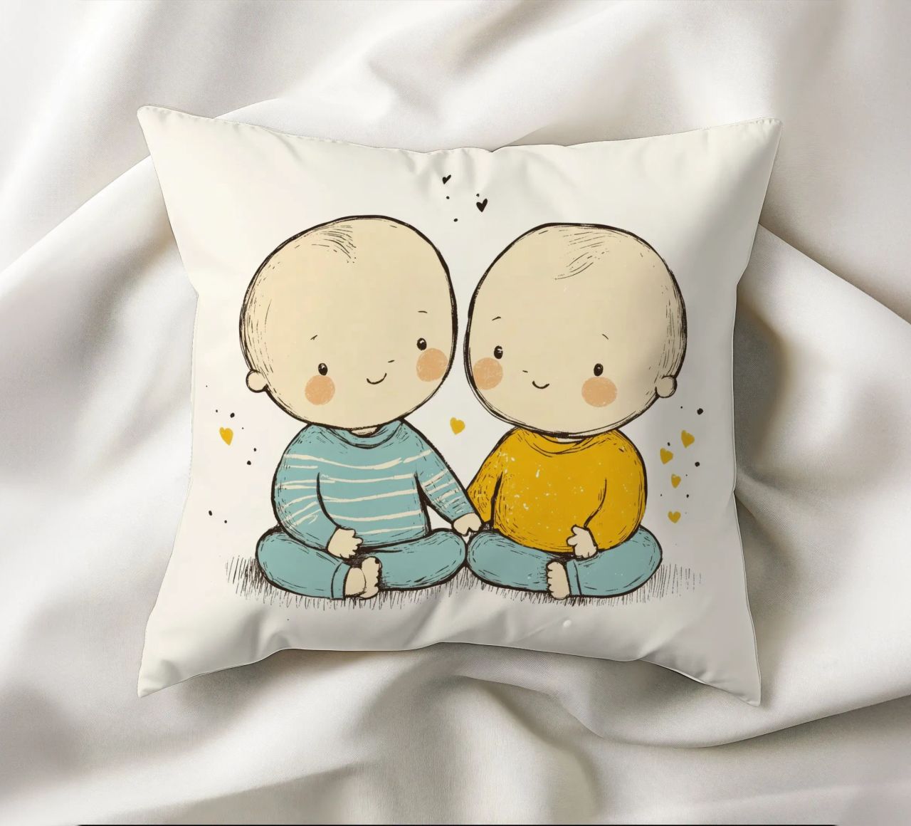 Twins cuscino da treechild