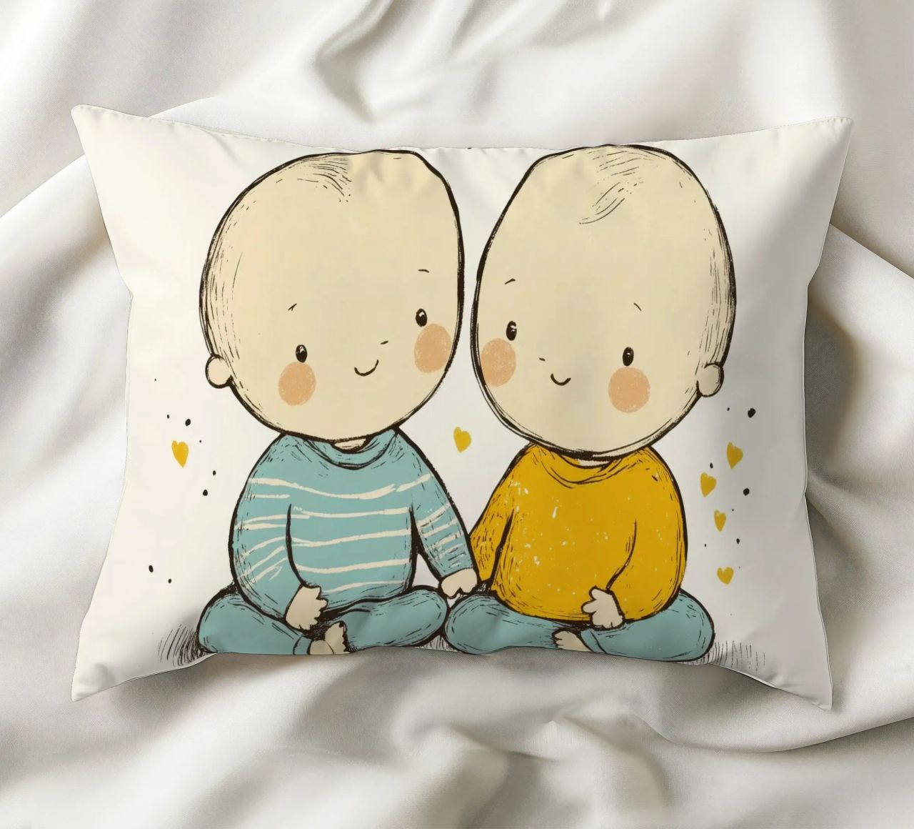 Twins cuscino da treechild