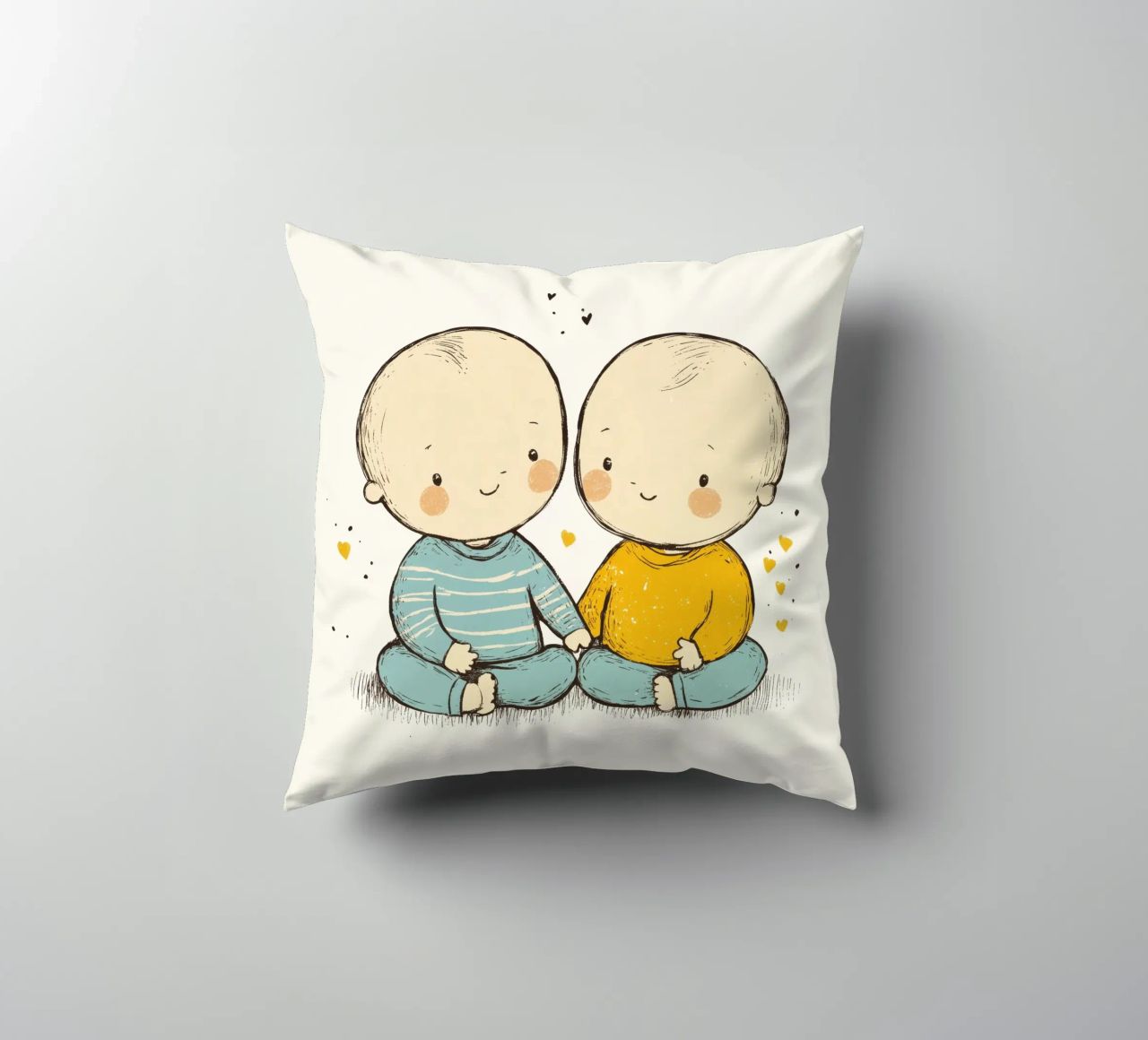 Twins cuscino da treechild