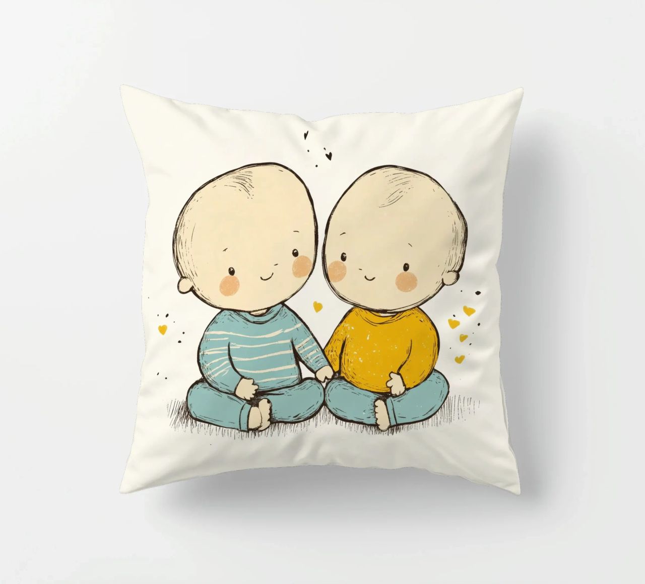 Twins cuscino da treechild