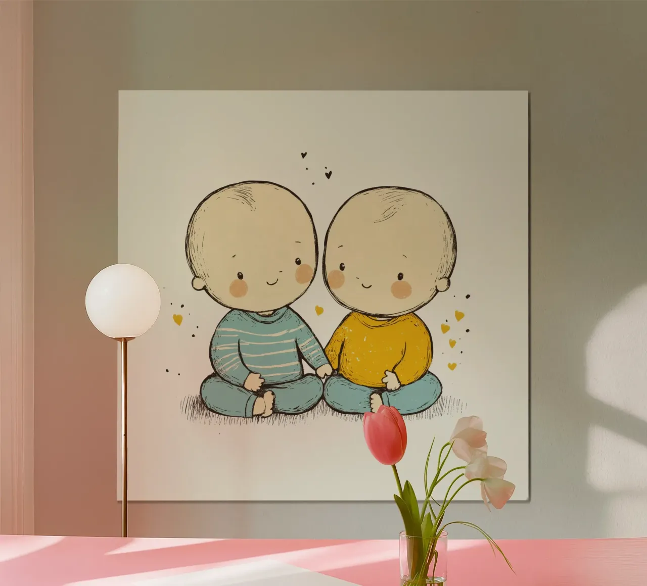 Twins poster da treechild