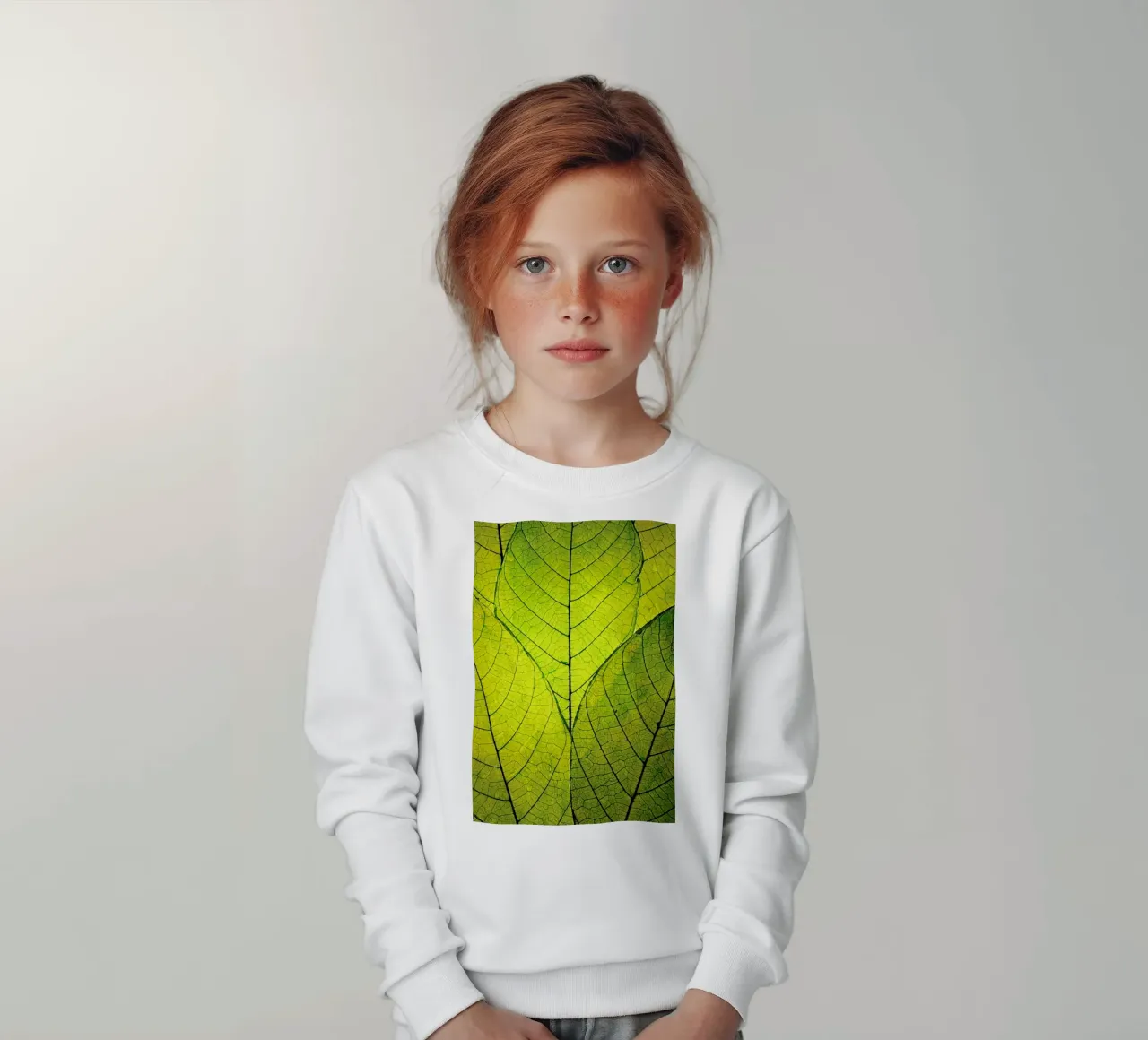 Every Leaf A Flower felpa bambino da Robin Delean
