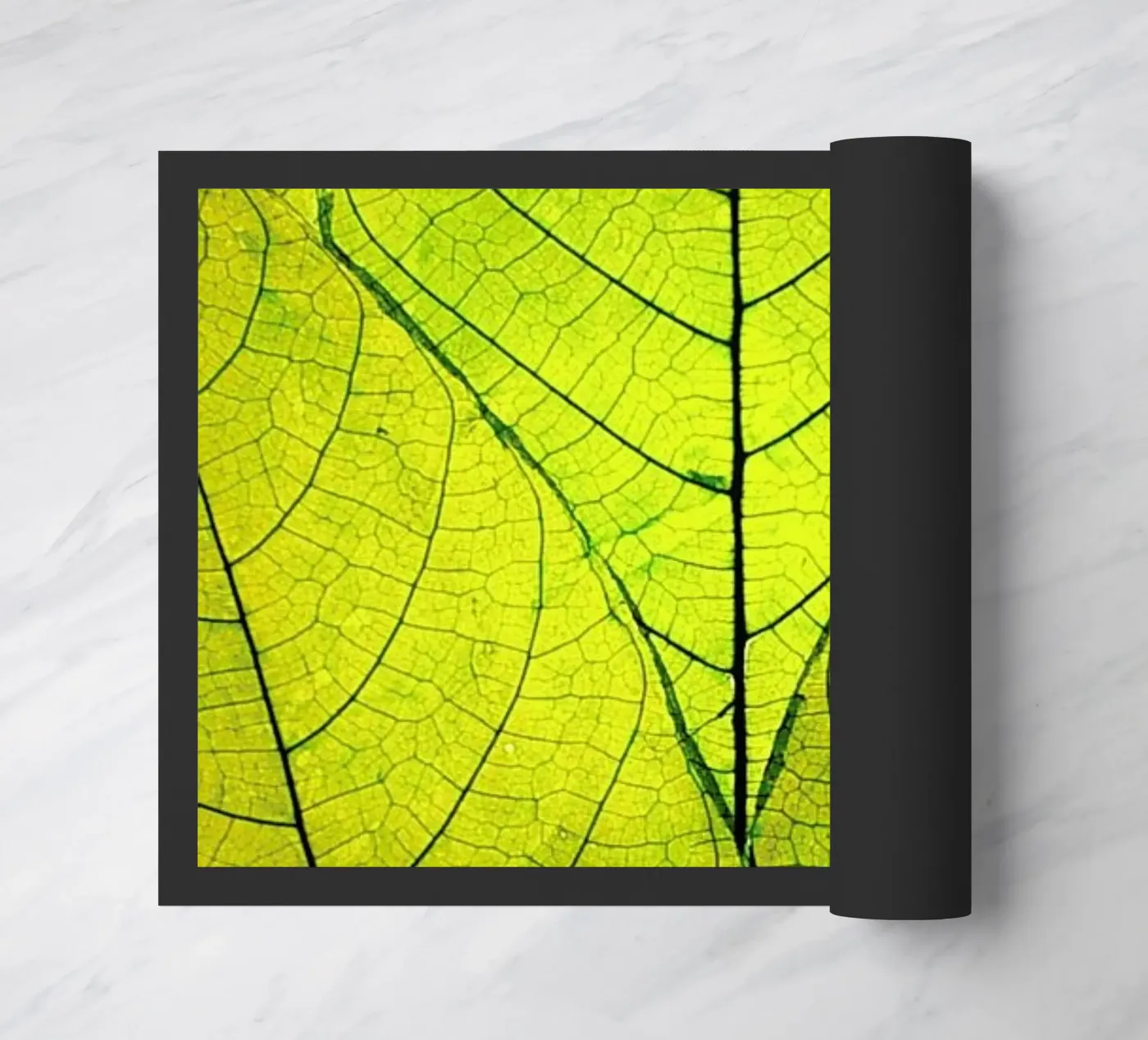 Every Leaf A Flower doormat by Robin Delean