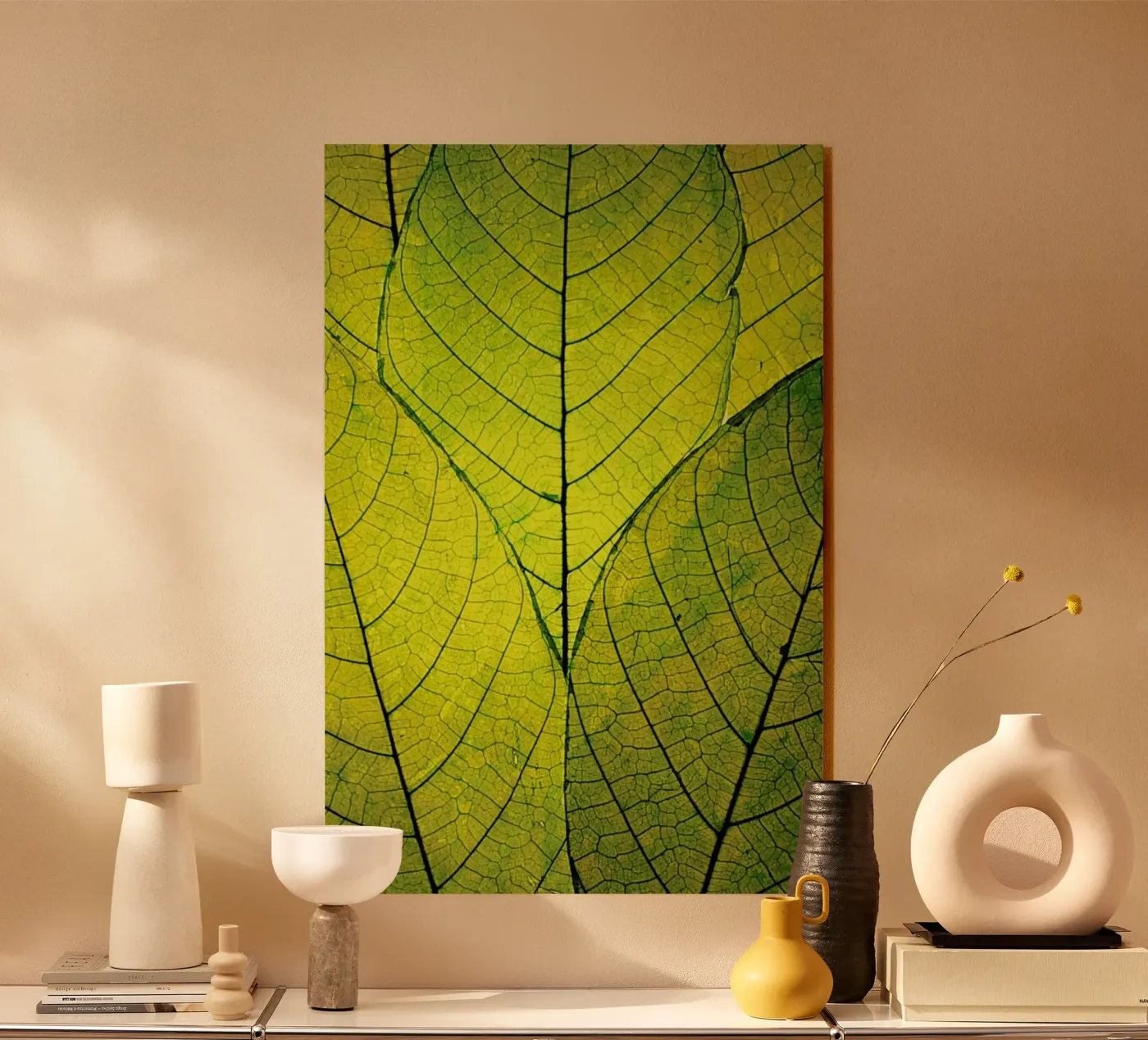 Every Leaf A Flower plexiglas de Robin Delean