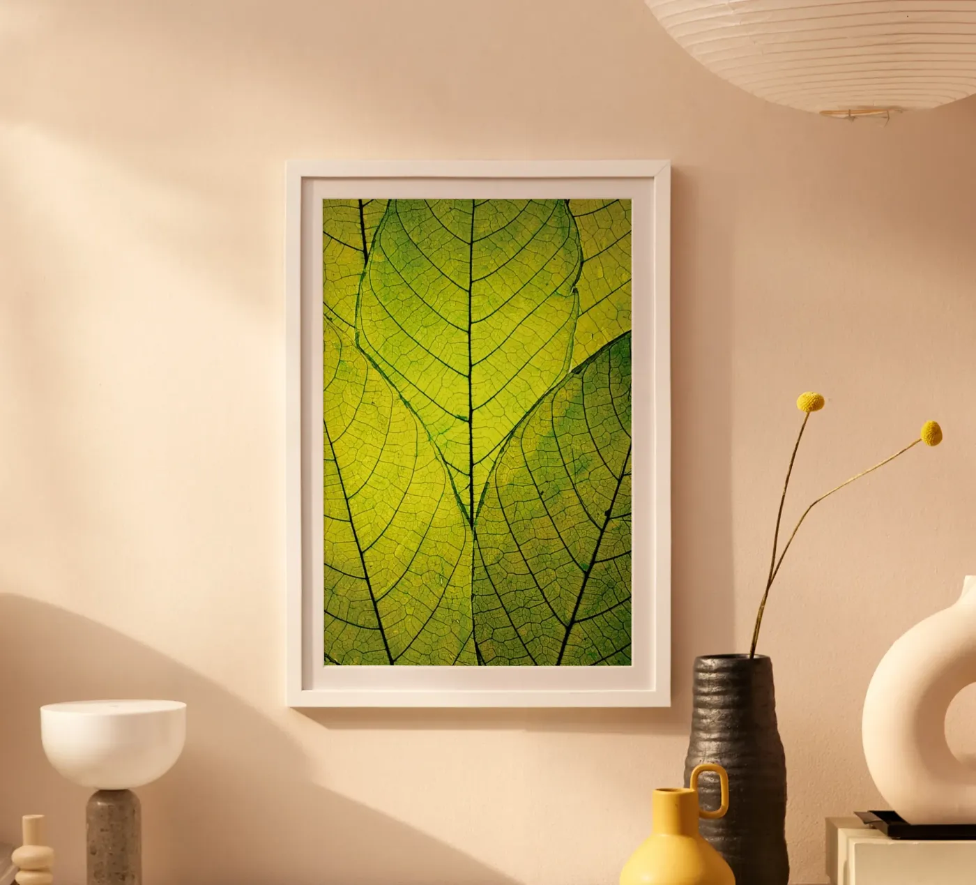 Every Leaf A Flower poster van Robin Delean