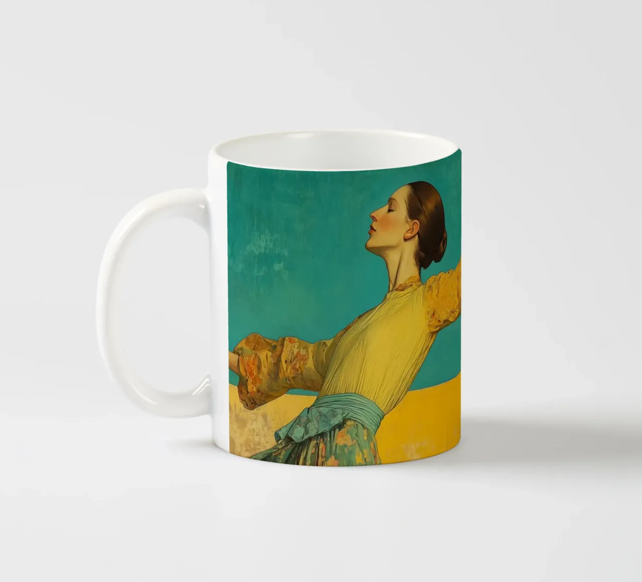 Let Go tazza in ceramica da treechild
