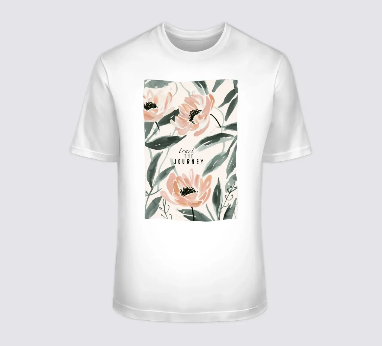 Trust The Journey No 3 t-shirt da treechild