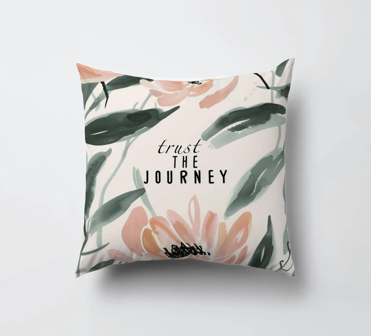 Trust The Journey No 3 cuscino da treechild