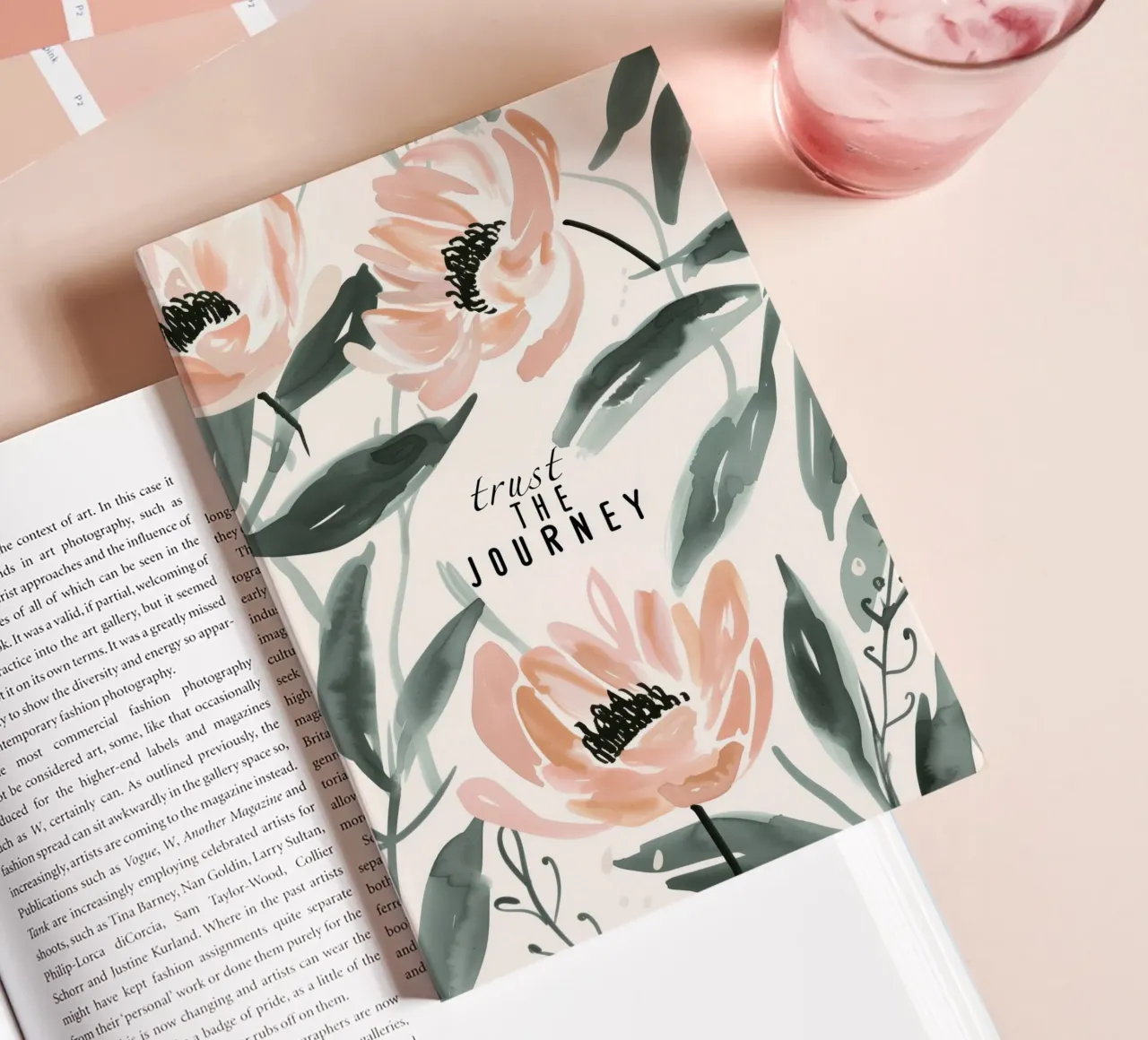 Trust The Journey No 3 notebook by treechild