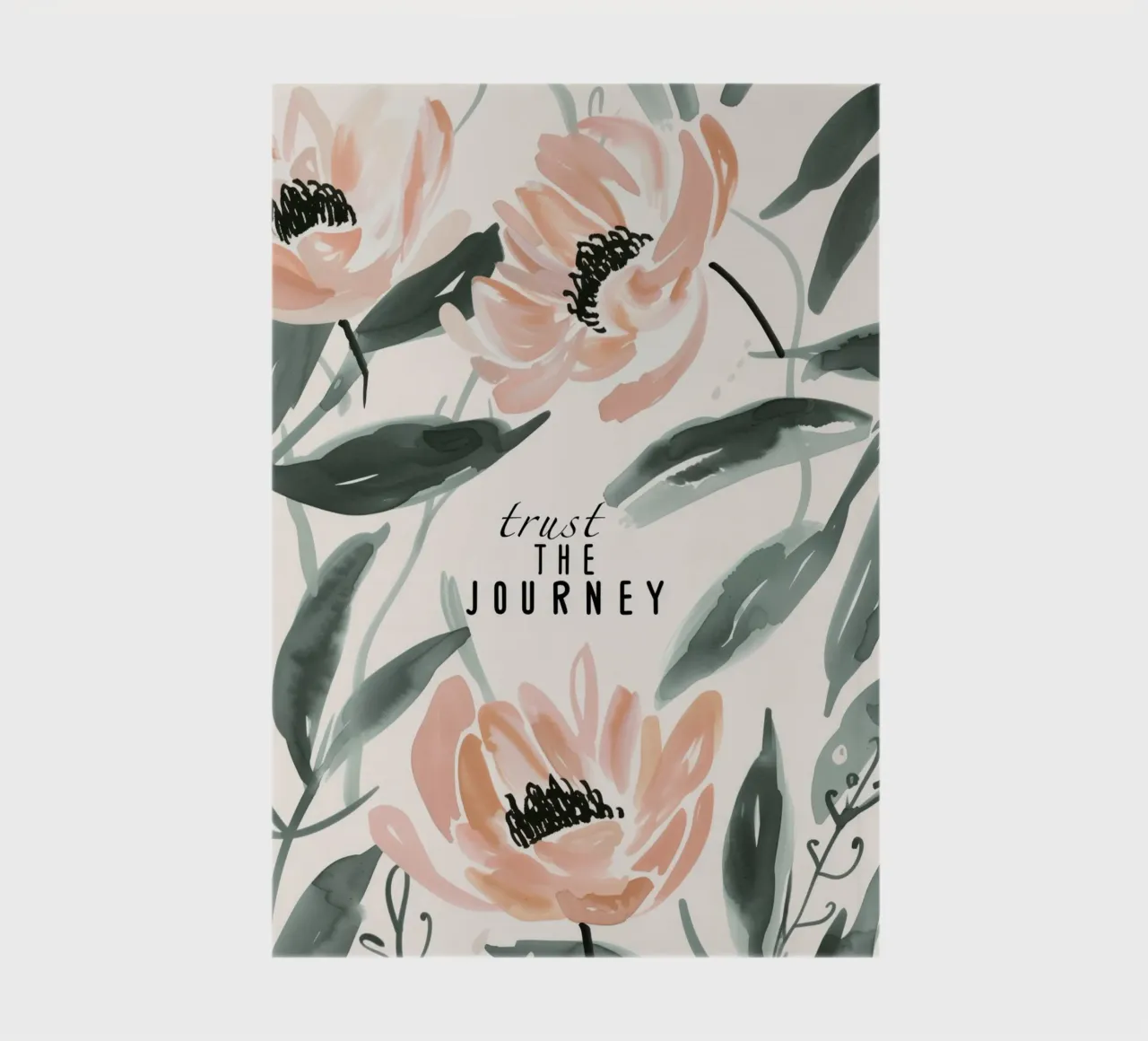 Trust The Journey No 3 notebook by treechild