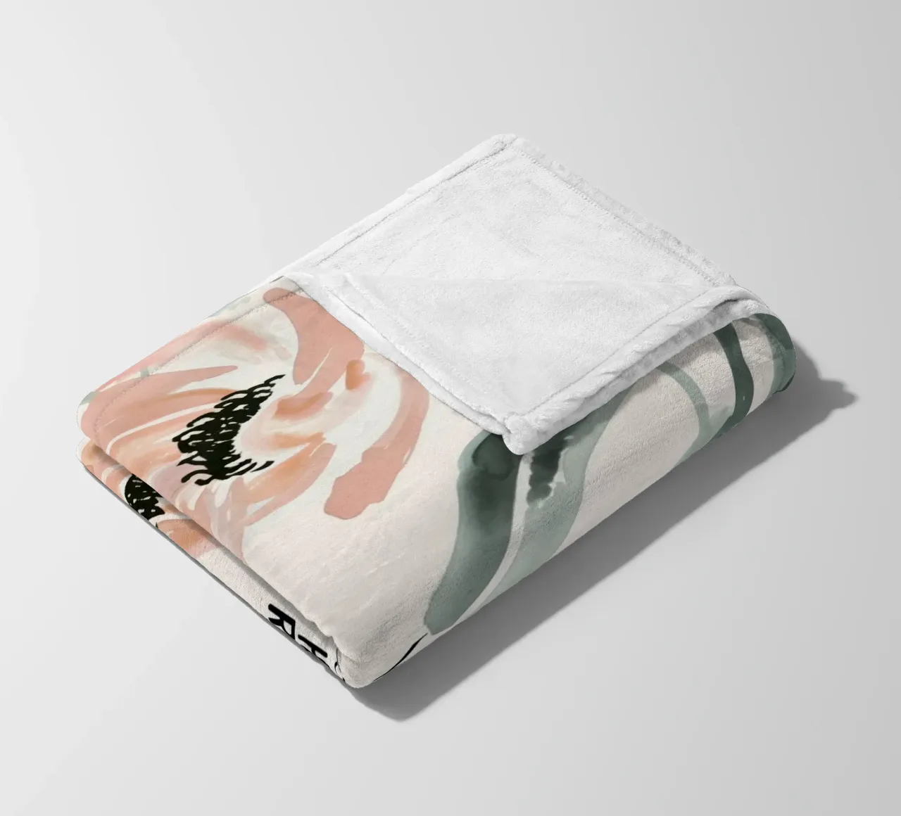 Trust The Journey No 3 coperta in pile da treechild