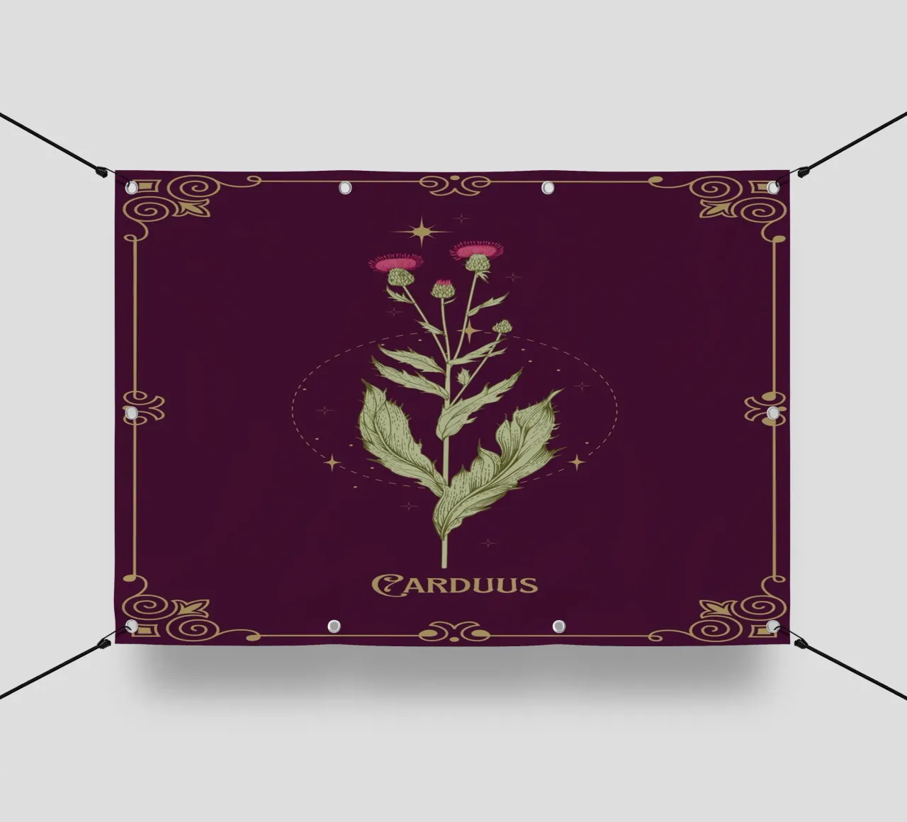Carduus - Distel telo in pvc da Luna & Noctua