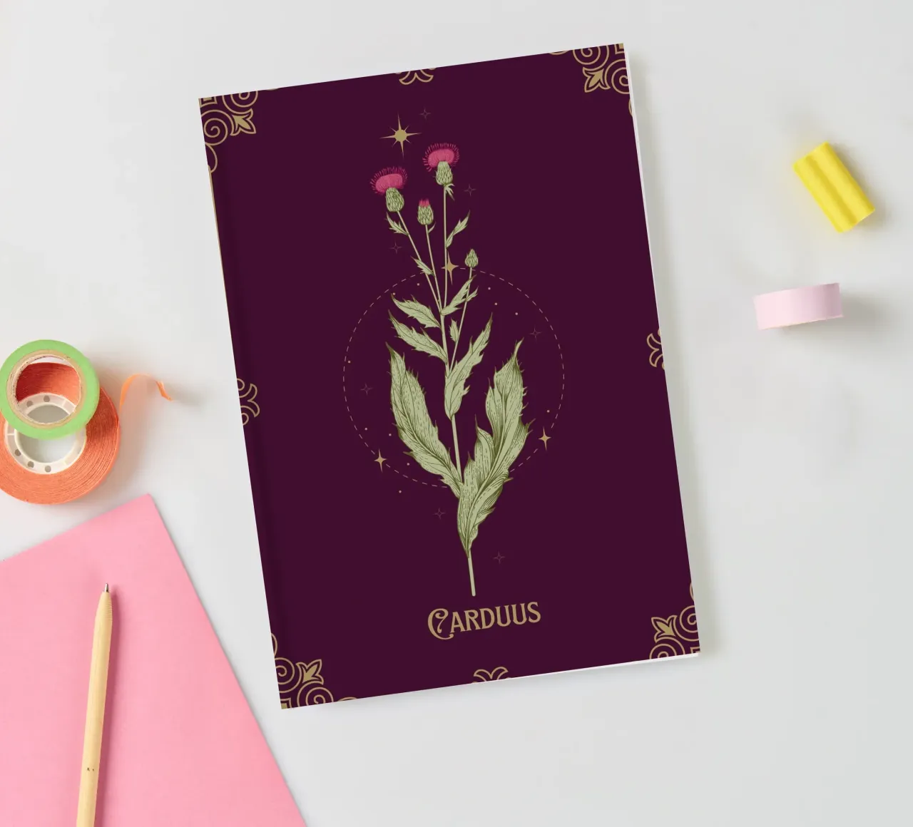 Carduus - Distel notebook by Luna & Noctua