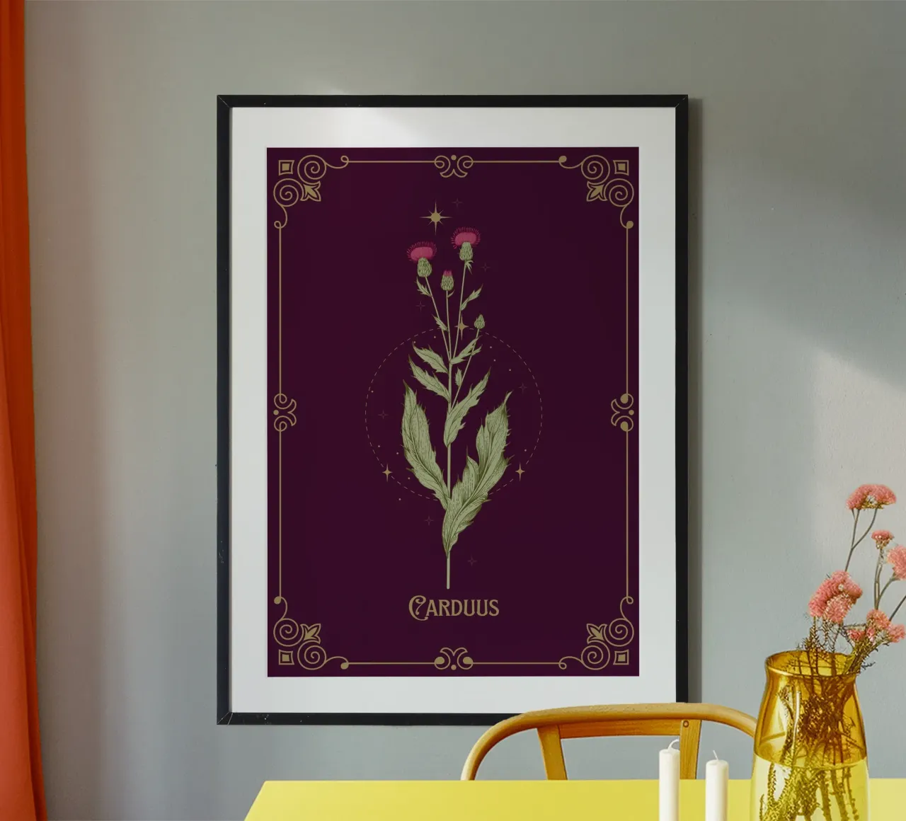 Carduus - Distel poster da Luna & Noctua