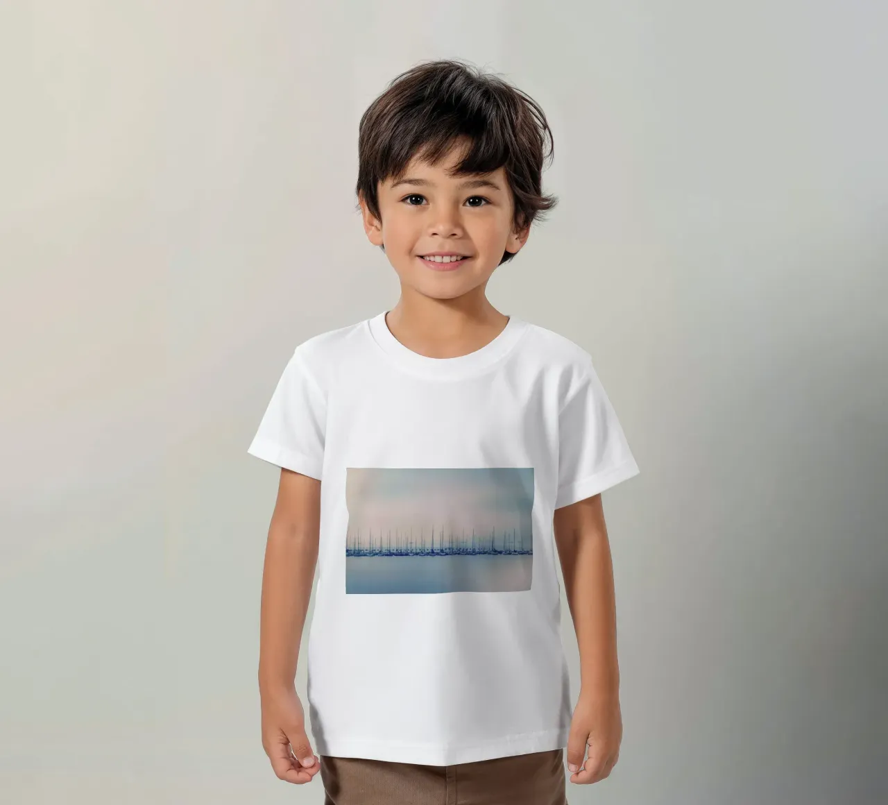 Sails t-shirt bambini da Robin Delean