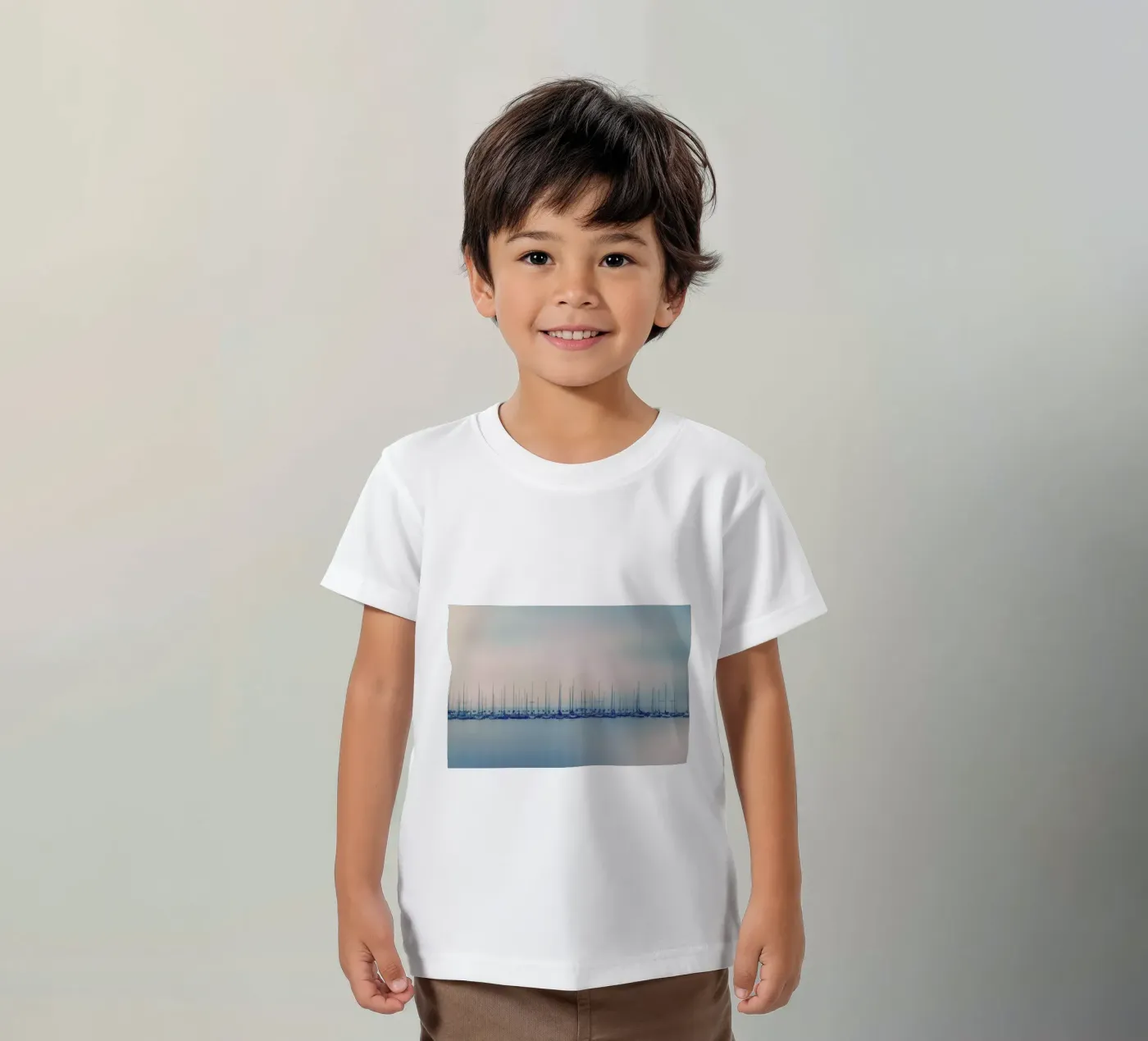 Sails t-shirt bambini da Robin Delean