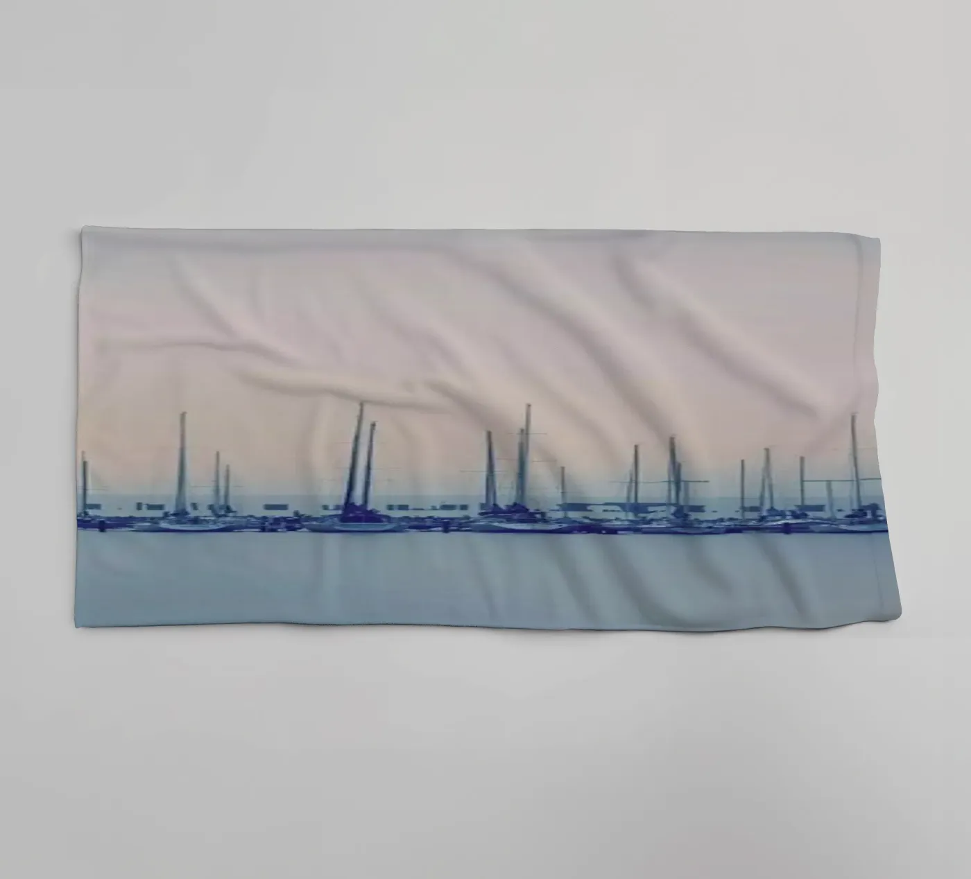 Sails towel by Robin Delean