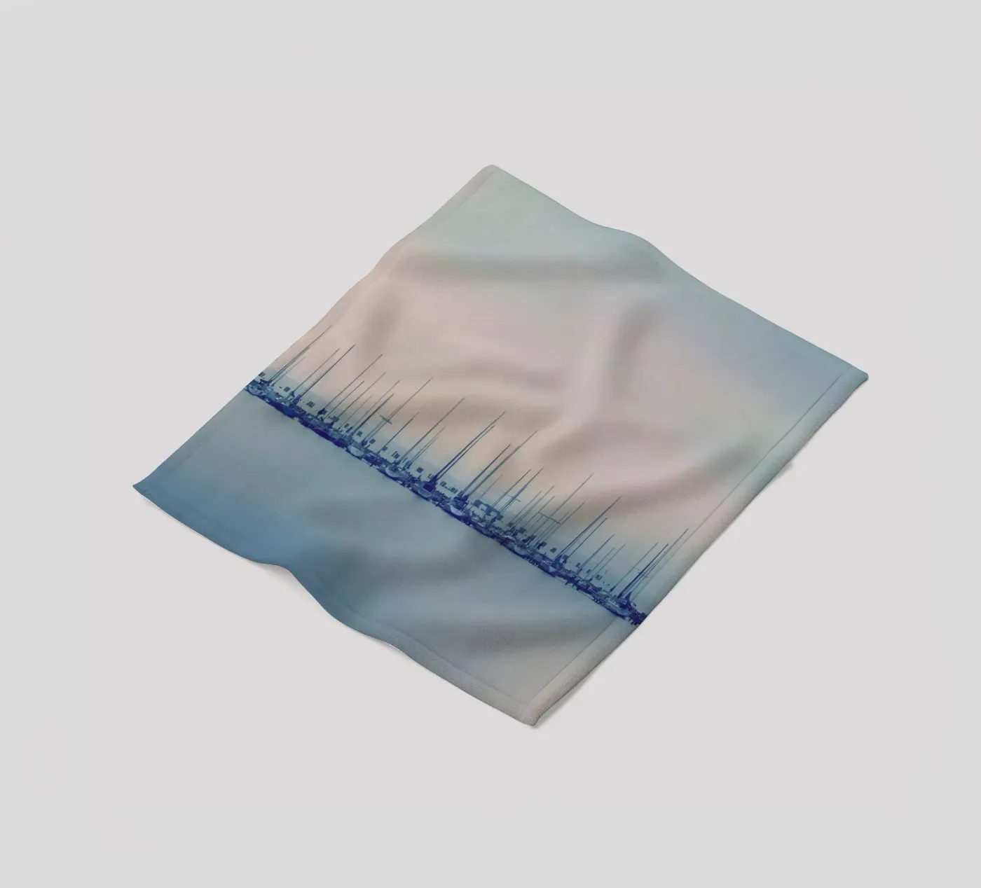 Sails fleece blanket by Robin Delean