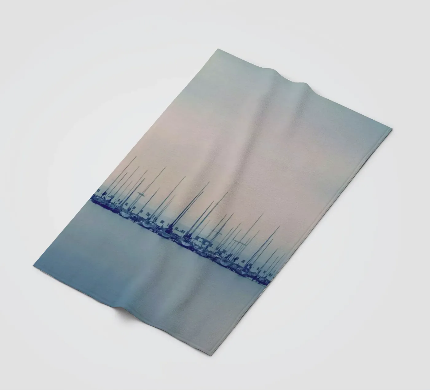 Sails fleece blanket by Robin Delean