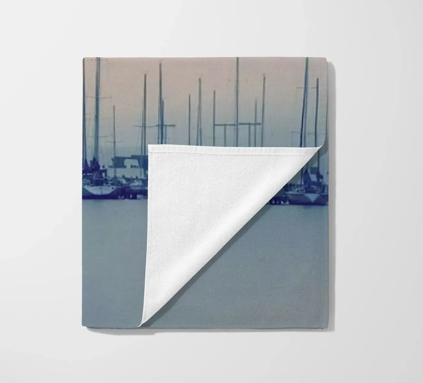Sails beach towel by Robin Delean
