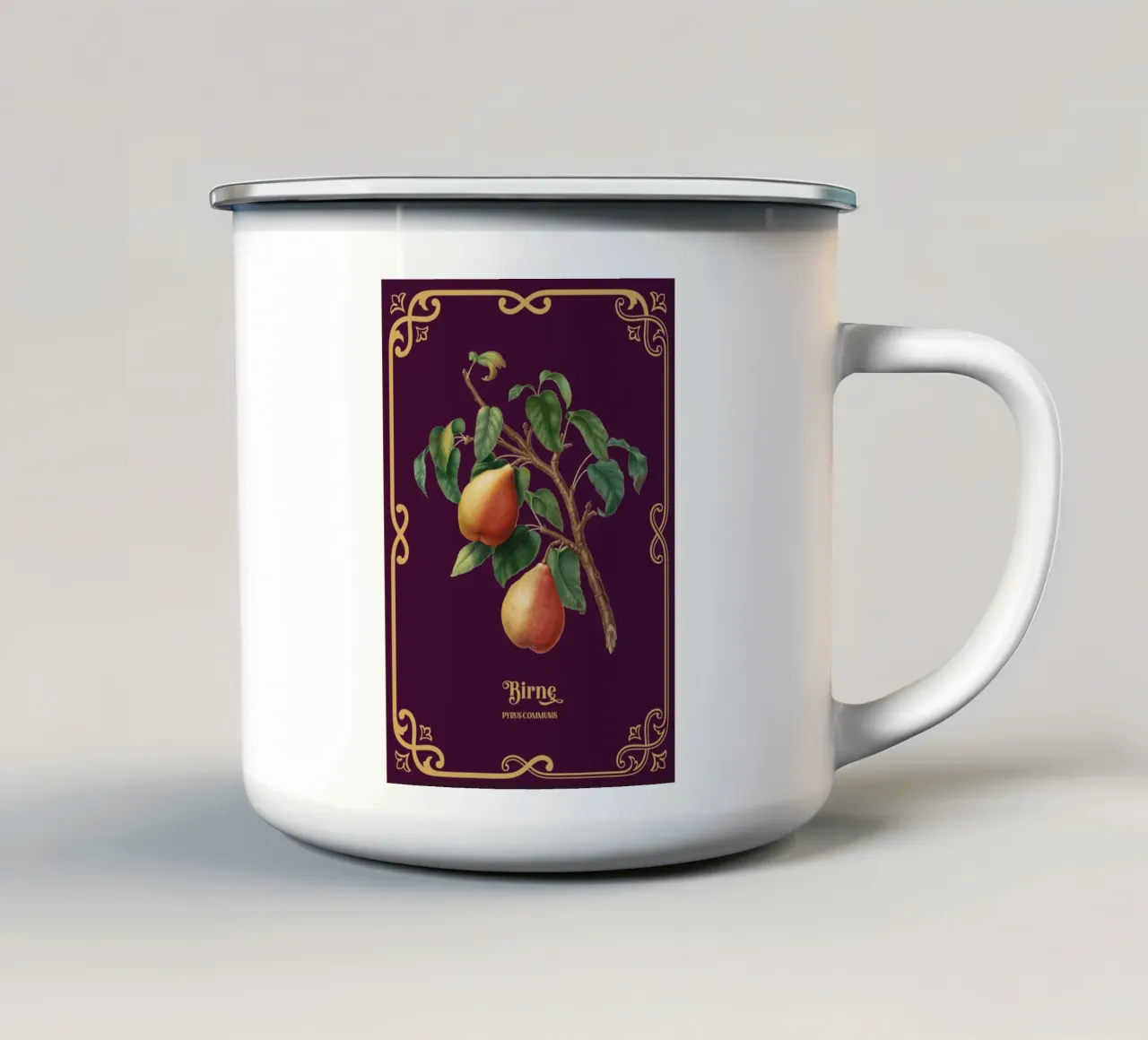 Birne tazza in smalto da Luna & Noctua