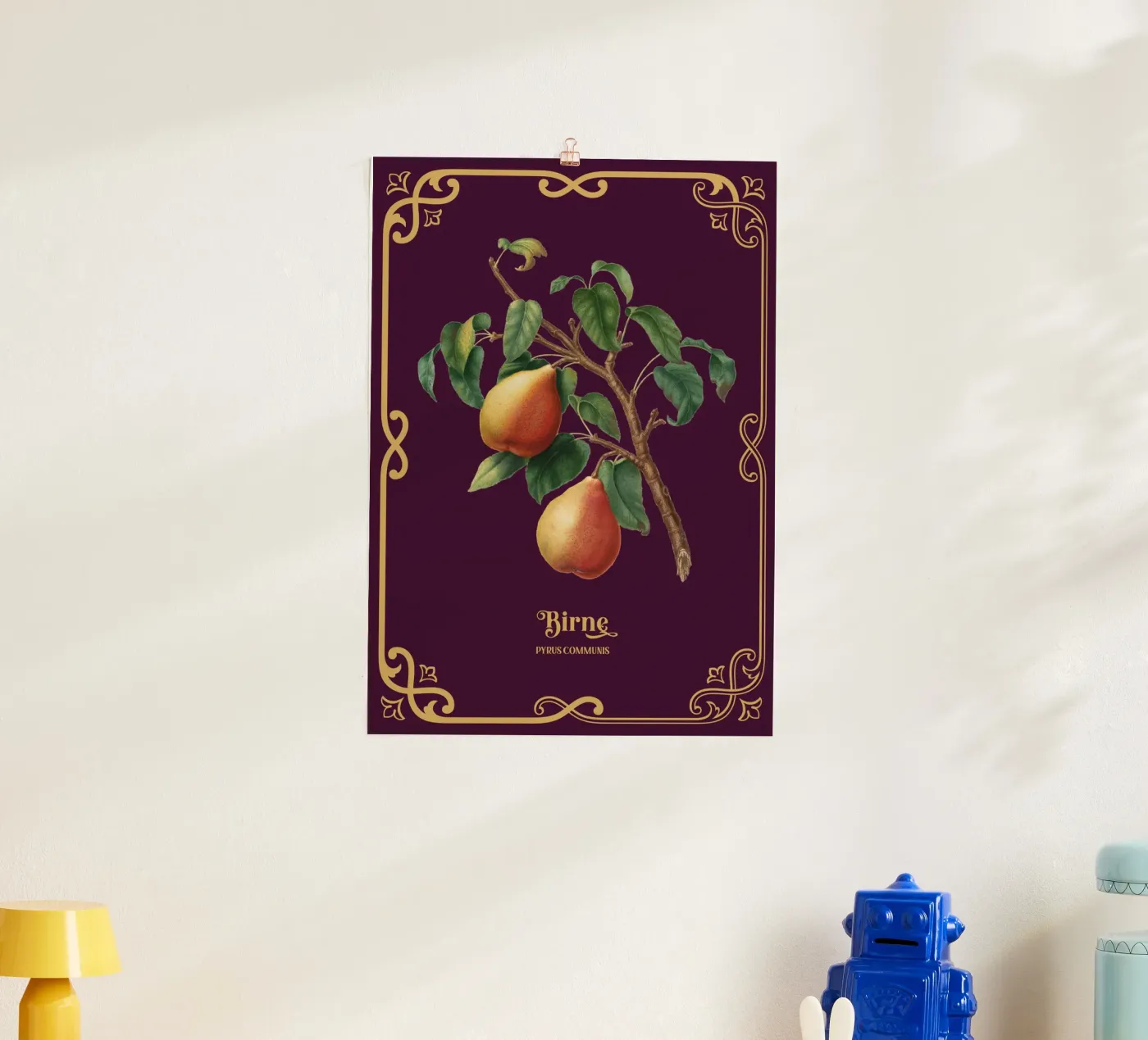 Birne poster da Luna & Noctua