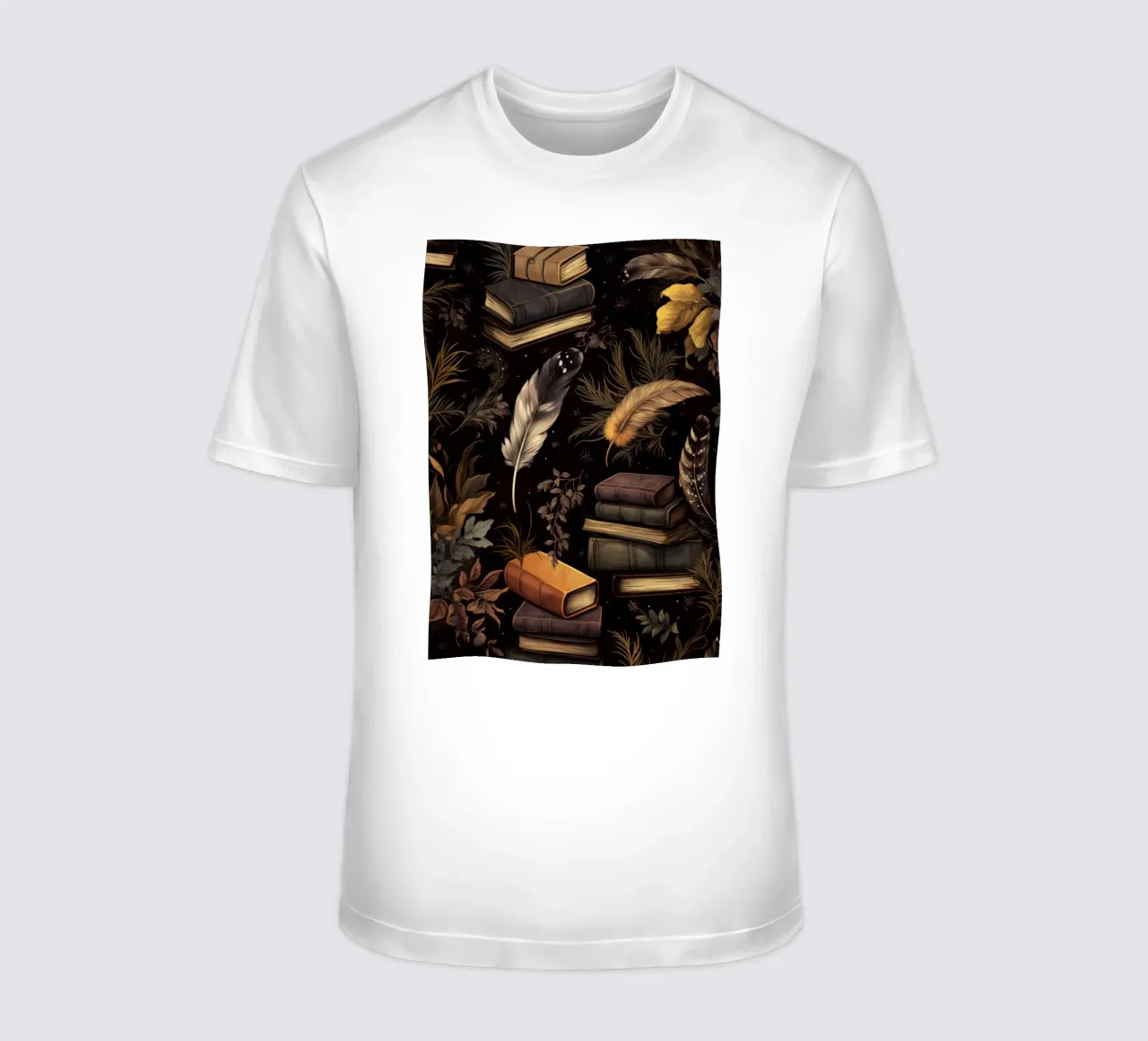 Bücher & Federn t-shirt da Luna & Noctua