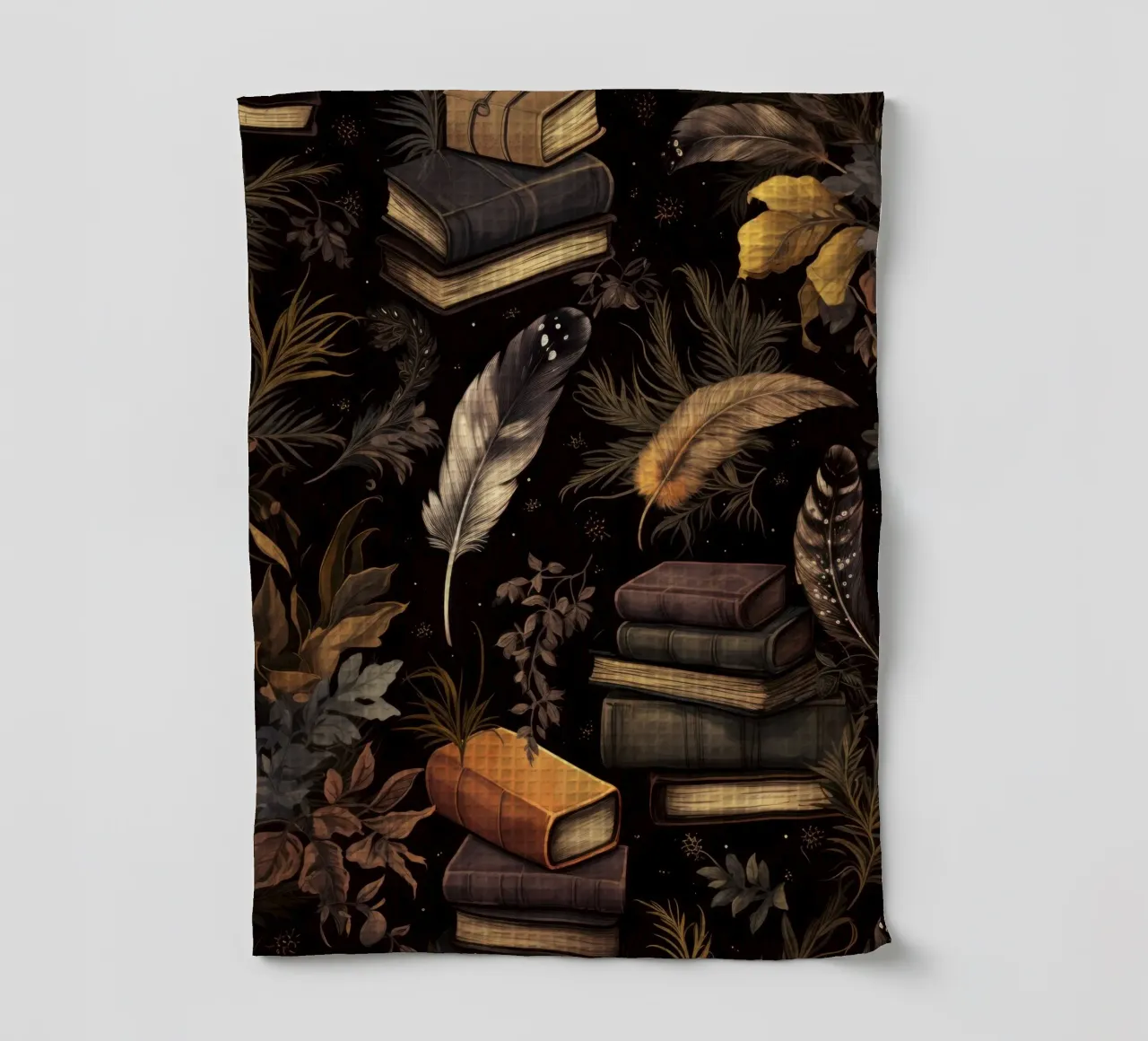 Bücher & Federn canovaccio da cucina da Luna & Noctua