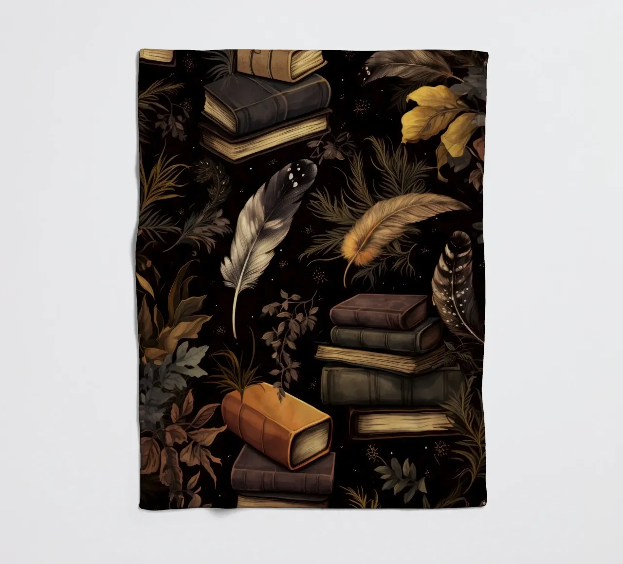 Bücher & Federn coperta in pile da Luna & Noctua