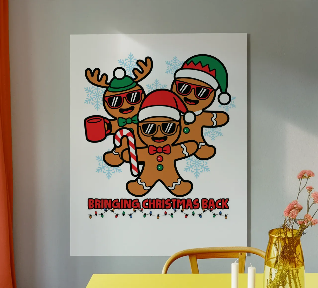 Bringing Christmas Back plexiglass da edsonramosart