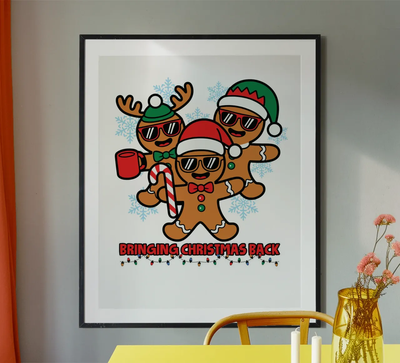 Bringing Christmas Back hahnemühle van edsonramosart