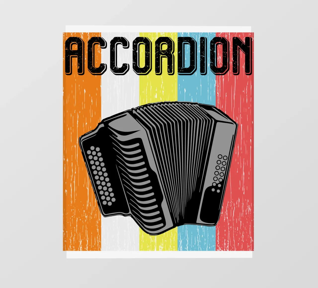 ACCORDION RETRO DESIGN telo in pvc da ririedis