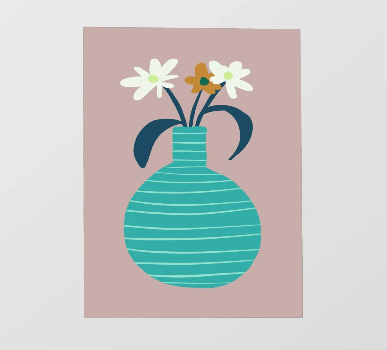 Small Bouquet 1X telo in pvc da Studio Memb