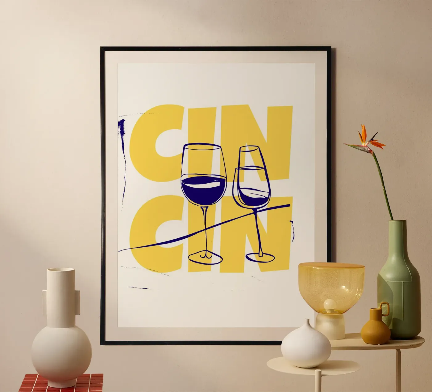 CIN CIN poster van ramosashop