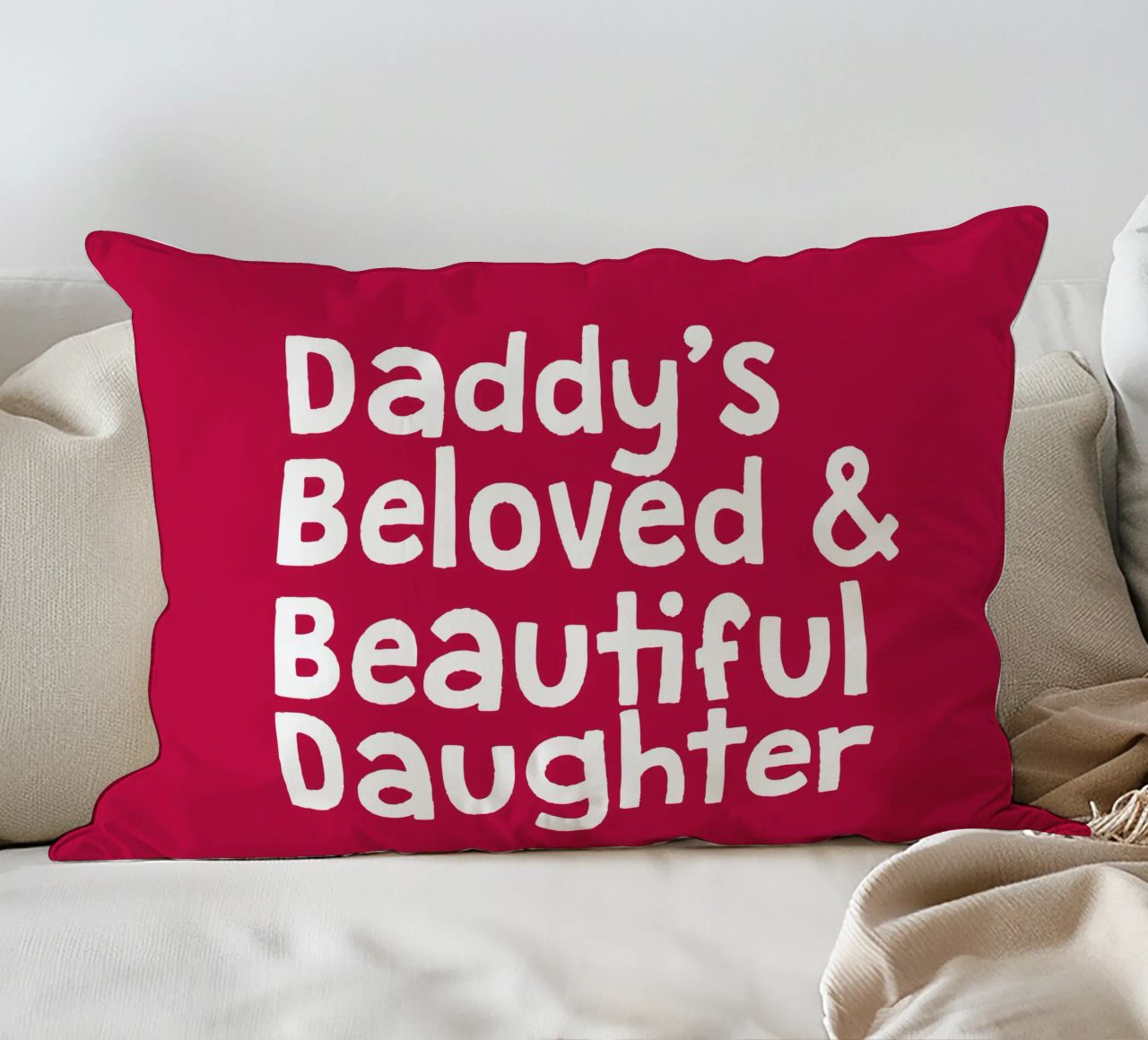 Daddy's beloved and beautiful daughter coussin de happieeagle