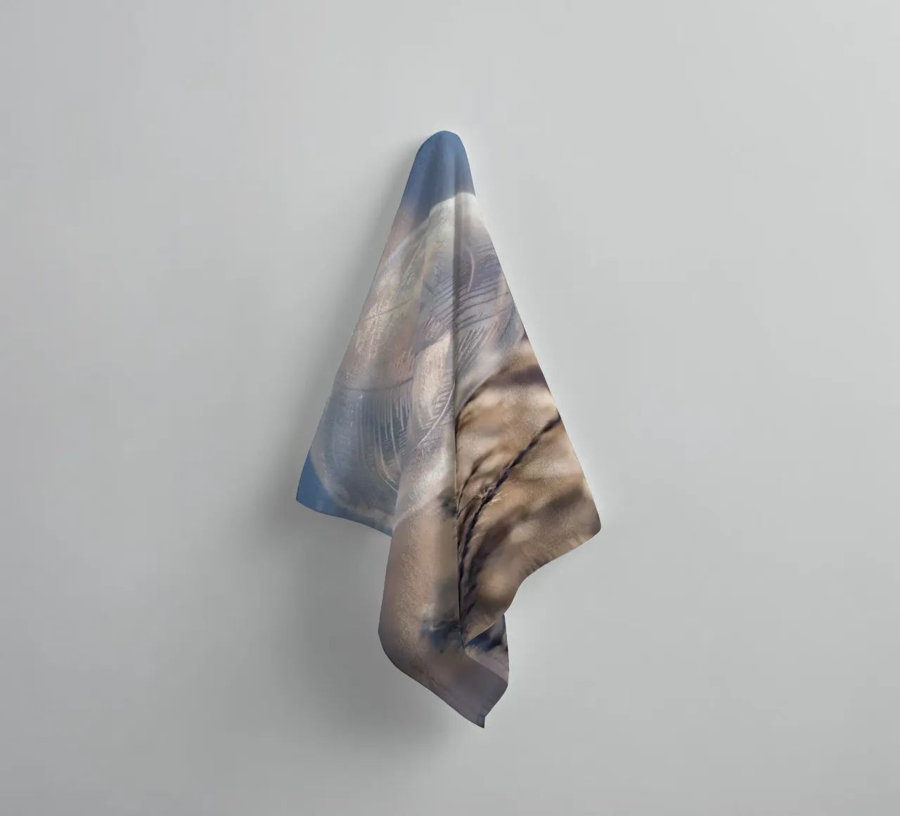 Frozen soap bubble winter magic towel by Whole©