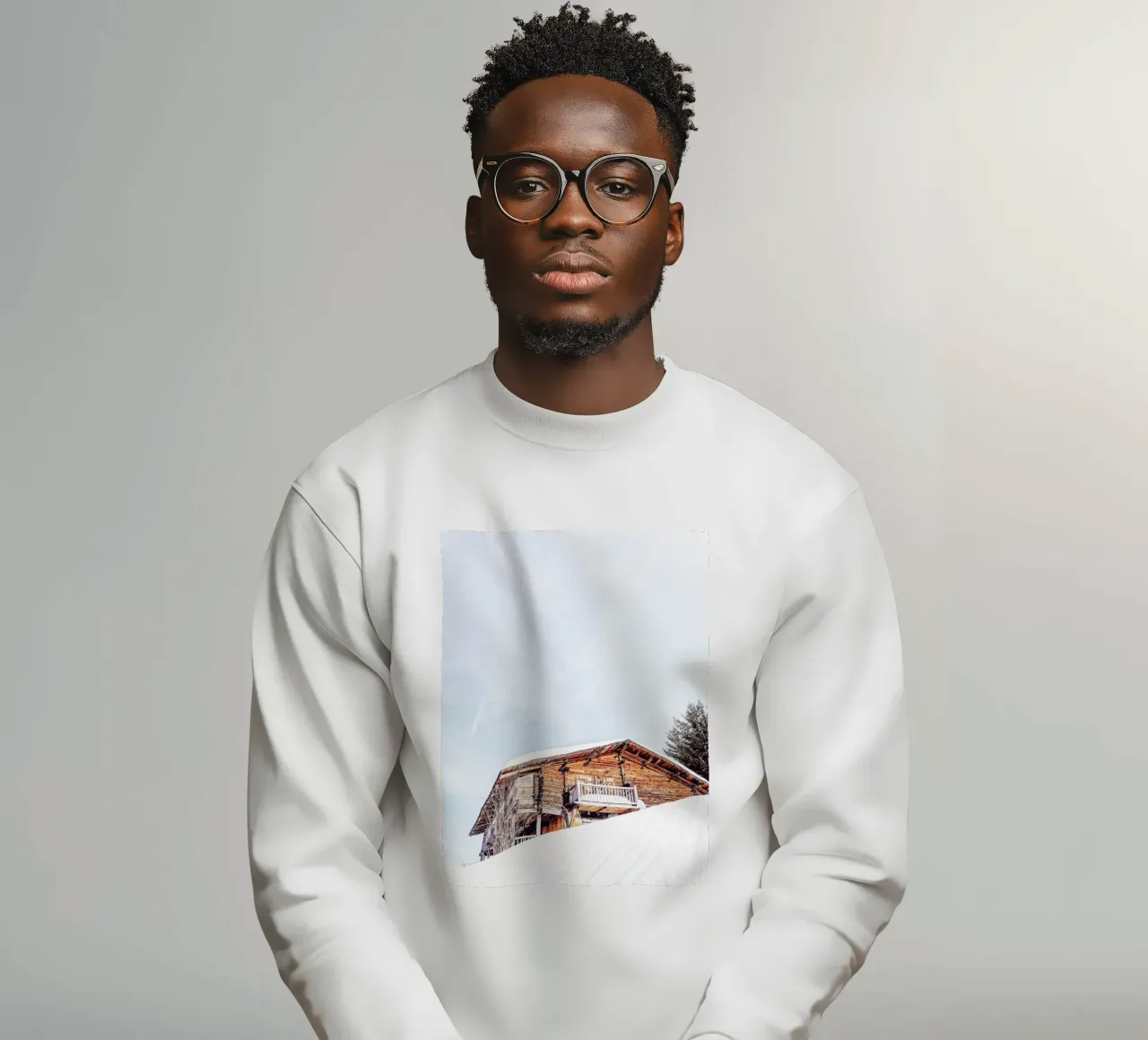 Rifugio rustico design invernale felpa da Whole©