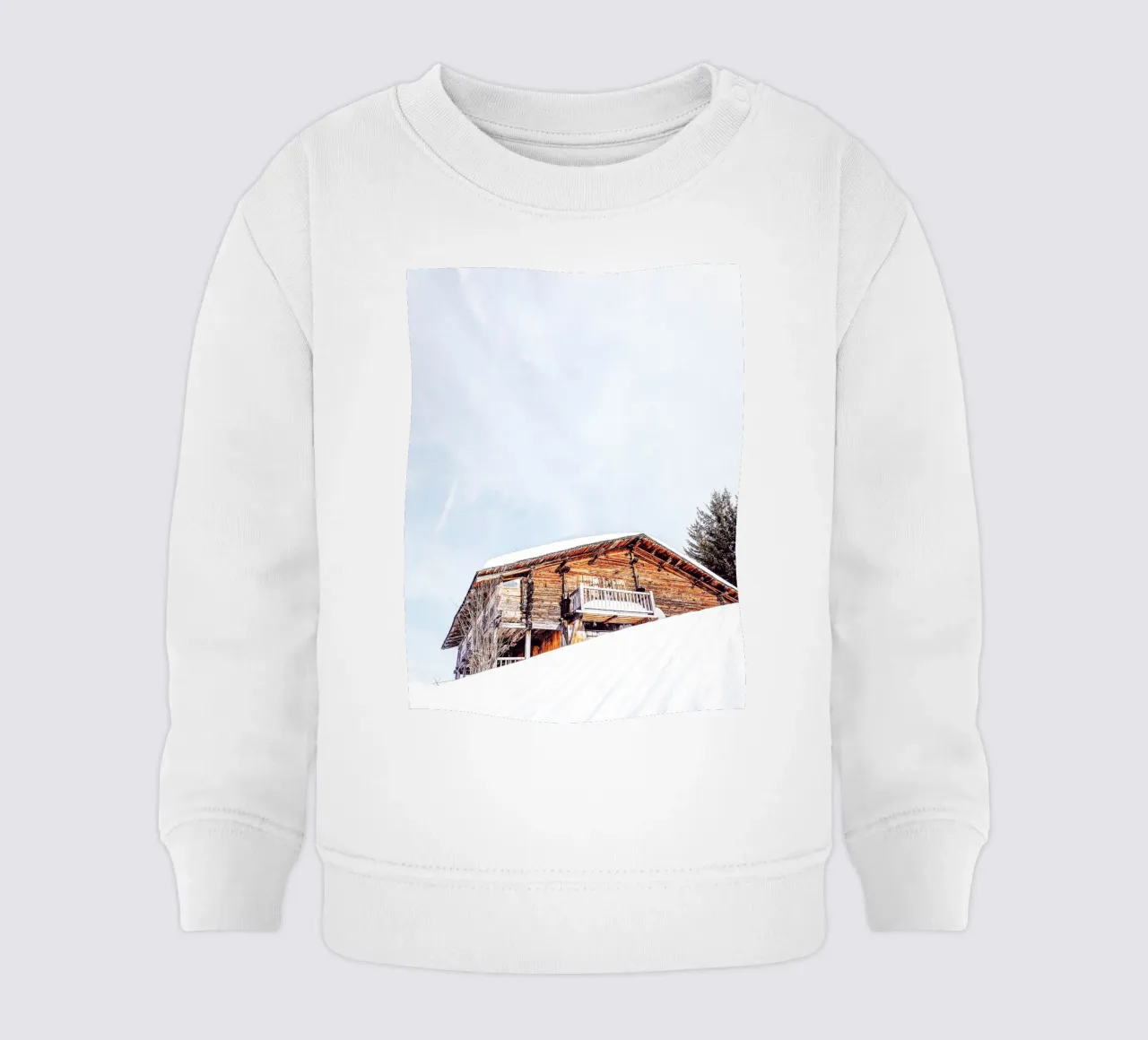 Rifugio rustico design invernale felpa neonato da Whole©