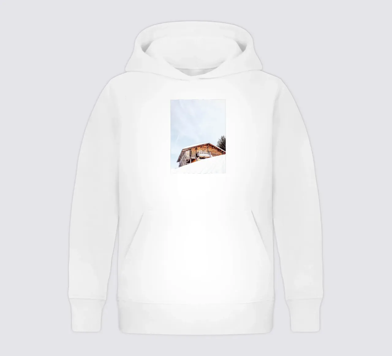 Rifugio rustico design invernale felpa bambino con cappuccio da Whole©