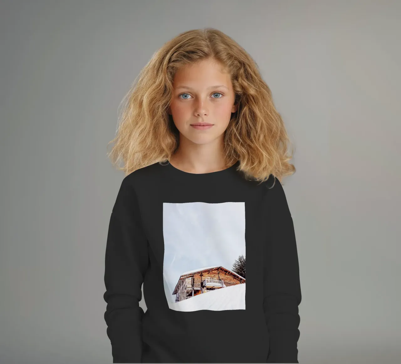 Rifugio rustico design invernale felpa bambino da Whole©