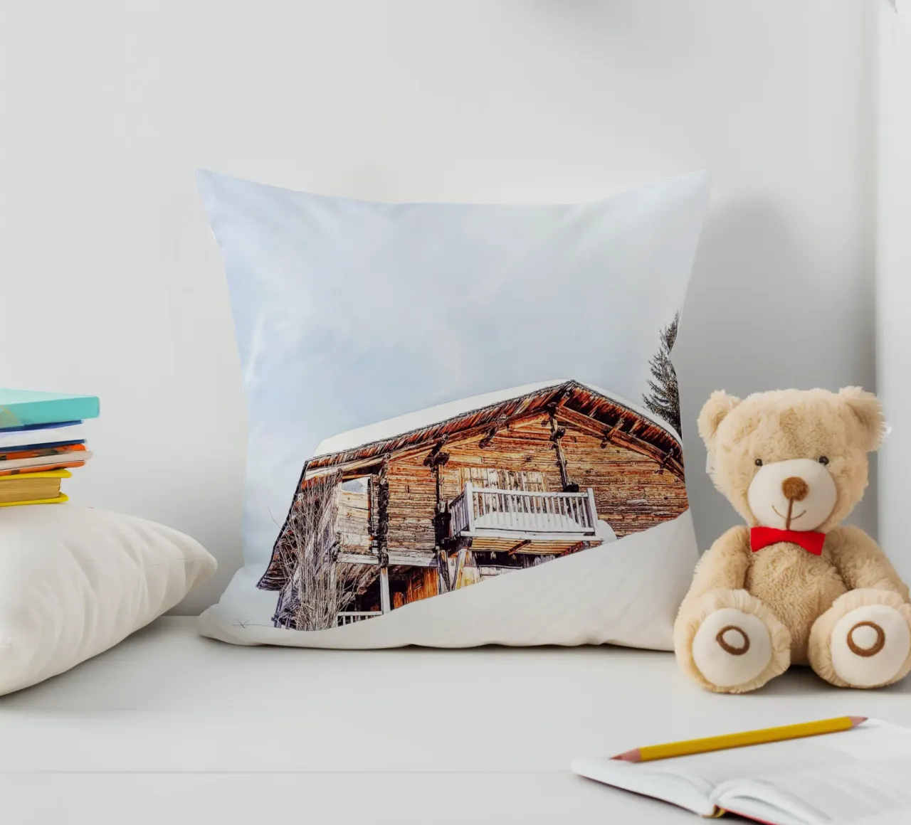 Rifugio rustico design invernale cuscino da Whole©