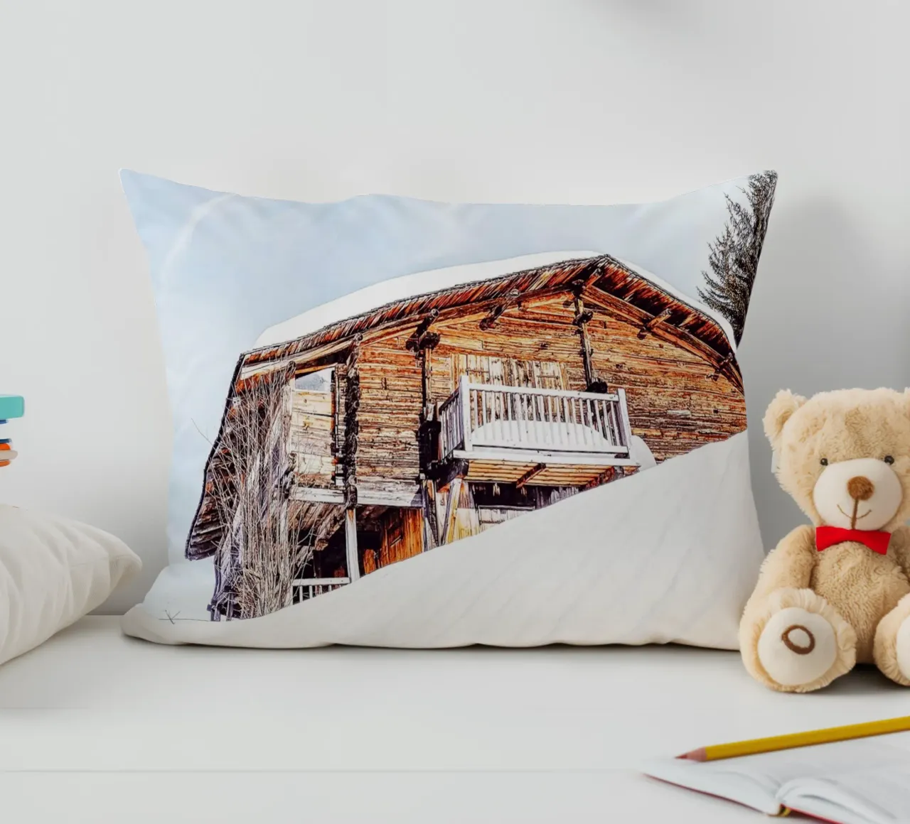 Rifugio rustico design invernale cuscino da Whole©