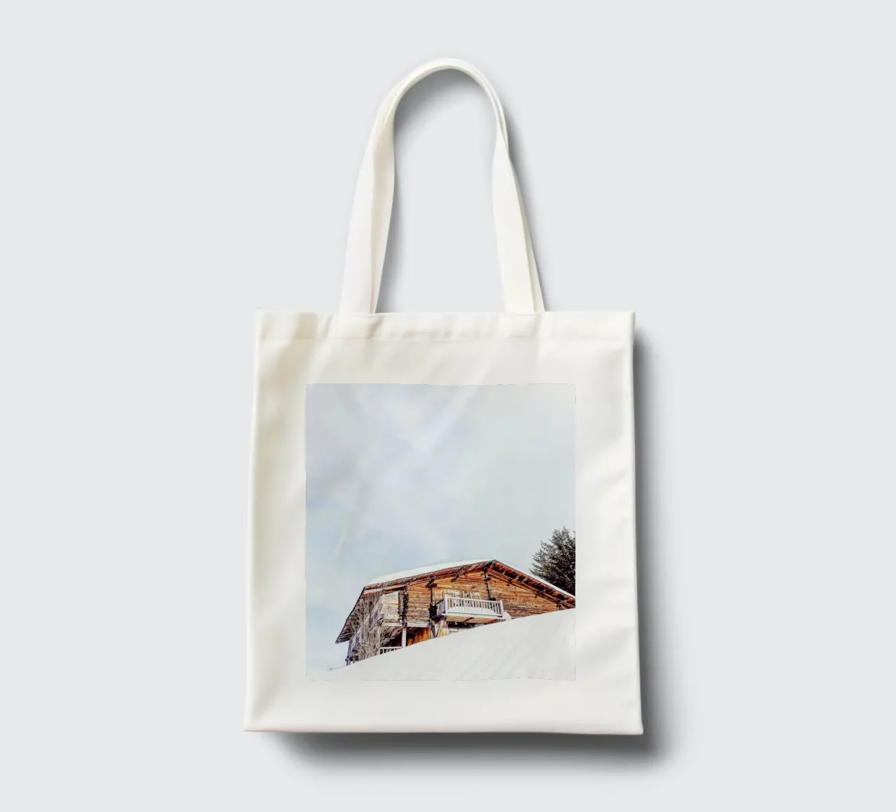 Rifugio rustico design invernale borsa in juta da Whole©