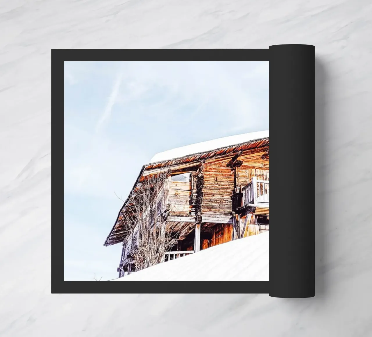 Rifugio rustico design invernale zerbino da Whole©