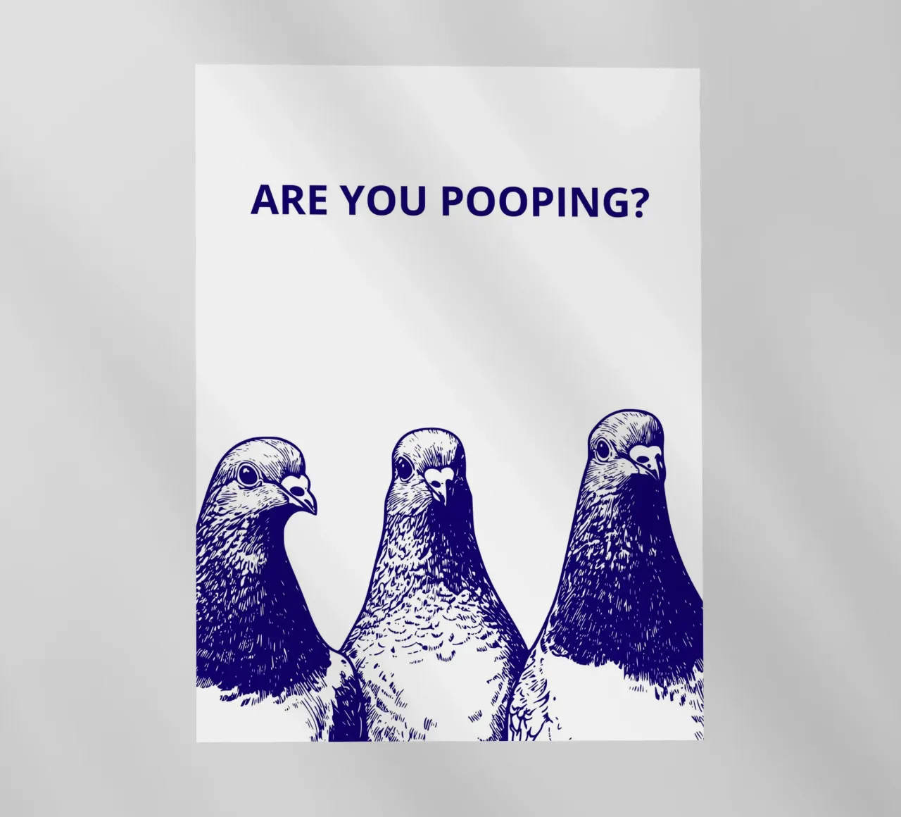 ARE YOU POOPING? pellicola backlit da ramosashop