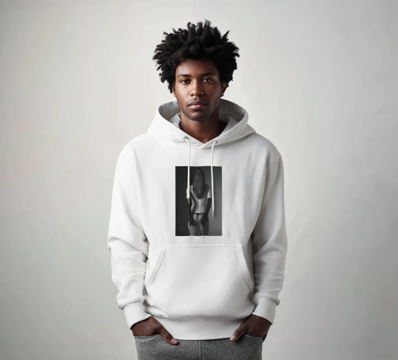 Collant e guanti a rete felpa con cappuccio da Dave Hare Photography