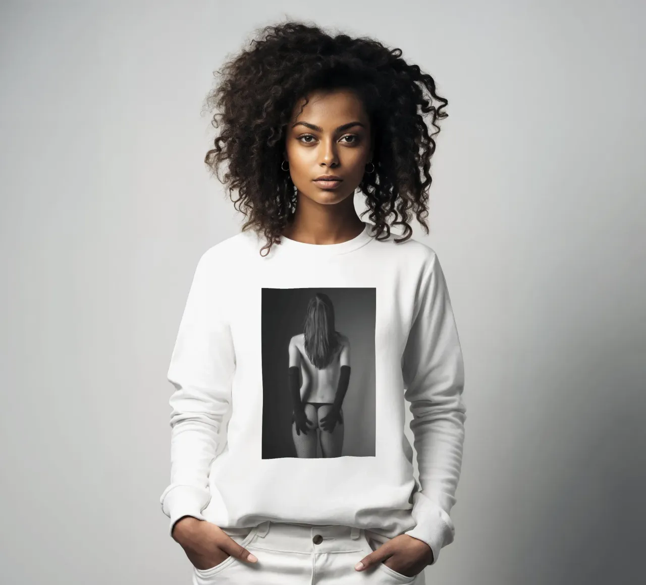 Collant e guanti a rete felpa da Dave Hare Photography